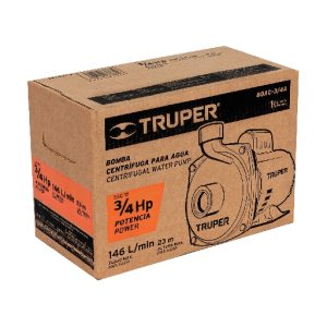 BOMBA CENTRIFUGA PARA AGUA DE 3/4 HP TRUPER