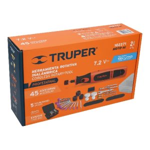 HERRAMIENTA ROTATIVA PROFESIONAL INALAMBRICA 7.2 V TRUPER