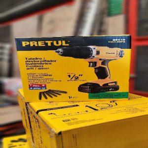 TALADRO/DESTORNILLADOR PRETUL 20V